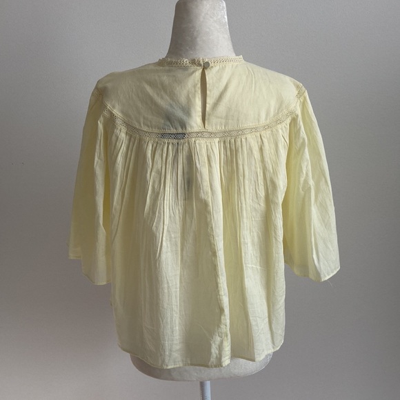 Rebecca Taylor Short Sleeve Applique Top - Picture 9 of 13